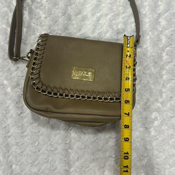 Bebe Los Angeles Shoulder Bag Crossbody Purse Black Size 8x10 Good Condition - Picture 7 of 13